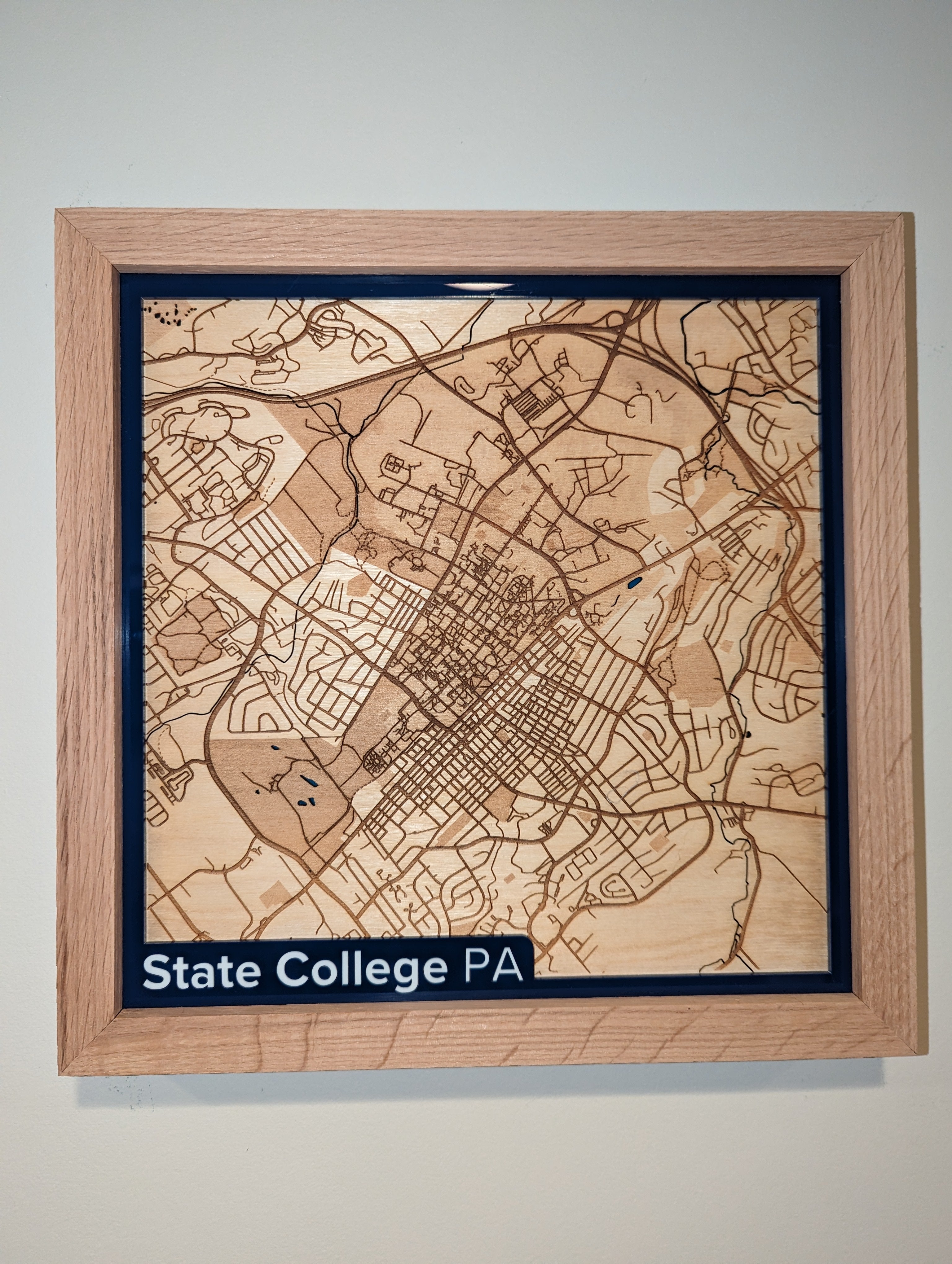 College 2024 Map Painting Made To Order