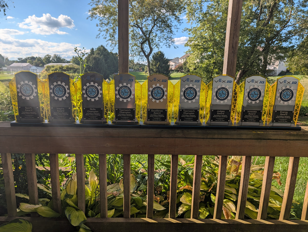 NorthShore Robotics Beads & Bots Challenge VEX IQ Trophies - February 20, 2027